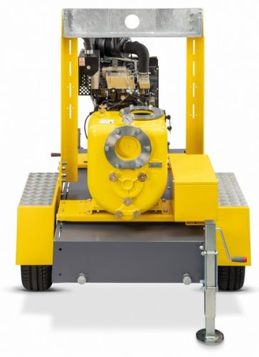 Мотопомпа дизельная Atlas Copco VARISCO VAR 6-250 FKL10 G11 TRAILER для грязной воды изображение