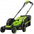 Газонокосилка аккумуляторная GREENWORKS GD24LM331, 24V, 33 см, бесщеточная, без АКБ и ЗУ, артикул 2520607 миниатюра