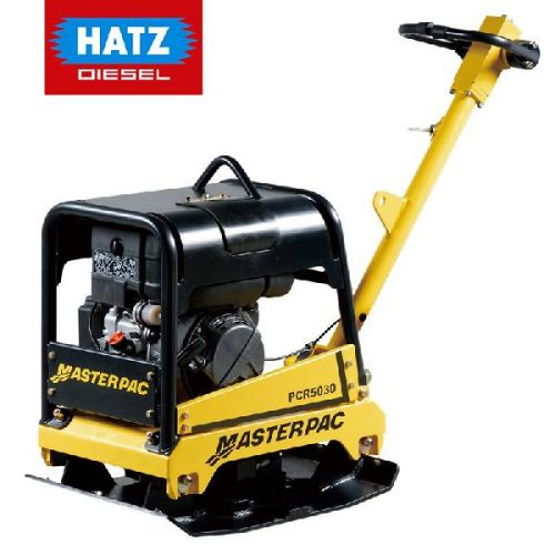 Виброплита дизельная 187 кг MASTERPAC PCR5030А реверсивная (двигатель HATZ)  изображение