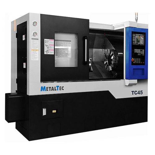 Станок токарный с ЧПУ METALTEC ТС 45 (ПРОМ/Siemens 808/Renishaw/8 поз./ конвейер/деталеуловитель), артикул МК 407025 изображение