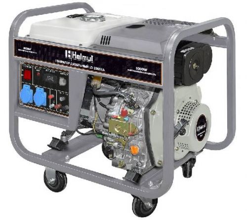 Генератор дизельный HELMUT LD 3300EA, артикул hl-150 изображение