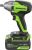 Гайковерт ударный аккумуляторный GREENWORKS GD24IW400, 24V,б/щет,1/2'', 400Нм,1х5Ач, ЗУ, кор, артикул 3802907CUG изображение