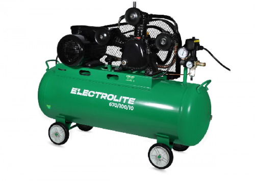 Компрессор воздушный ELECTROLITE 670/100 масляный изображение