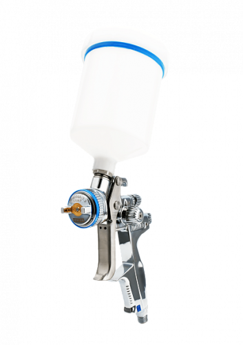 Краскопульт AURORA H-4004, 1.4mm, LVMP (250-310л/мин, 2.5бар, пятно 280мм, 0.6л), артикул 28697 изображение