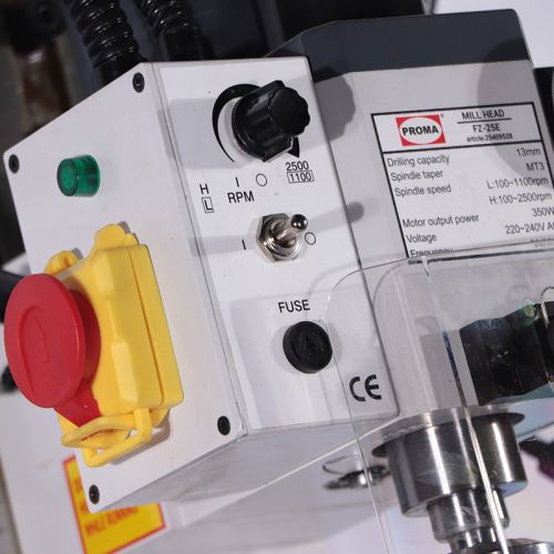 Устройство фрезерное для токарных станков PROMA FZ-25E, артикул 25409528 изображение
