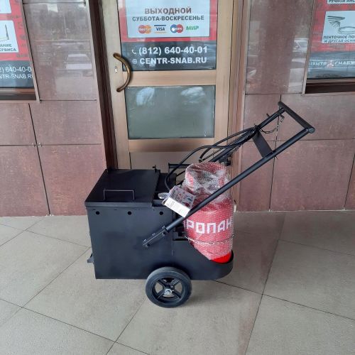 Заливщик швов ручной ПКЗ-50, артикул 01802ГБ (с газовым баллоном) изображение
