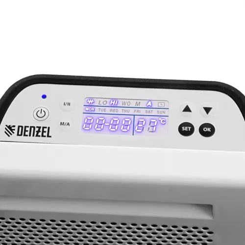 Конвектор гибридный электрический 1 кВт DENZEL HybridX-1000 инфракрасный, артикул 98118 изображение