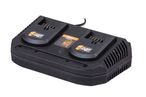 Устройство зарядное - двойное быстрое для аккумулятора VILLAGER FUSE 2x3.5A, 18V, артикул 058189 изображение