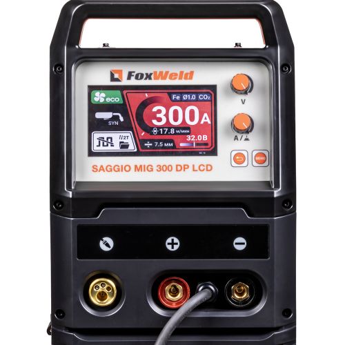 Полуавтомат сварочный FOXWELD SAGGIO MIG 300 DP LCD, артикул 9451 изображение