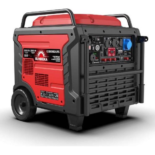Бензогенератор инверторный 13 кВт SUNREKA G13000EAiFS, артикул 211037 изображение