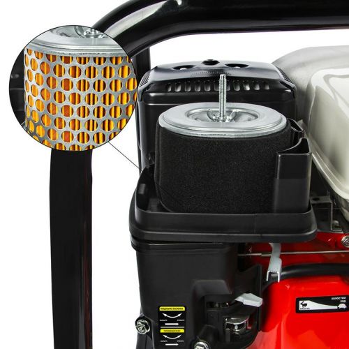 Мотопомпа бензиновая 1200 л/мин DDE PTR80H для грязной воды, двигатель HONDA GX270, артикул PTR80H изображение