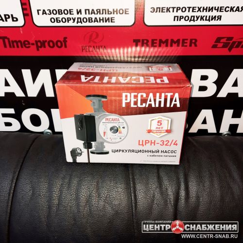 Насос циркуляционный РЕСАНТА ЦРН-32/4, артикул 77/7/3 изображение