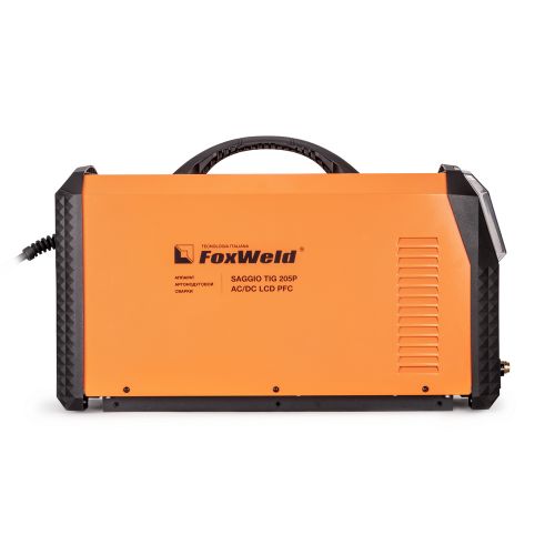 Аппарат аргонодуговой сварки FOXWELD SAGGIO TIG 205Р AC/DC LCD PFC, артикул 9305 изображение