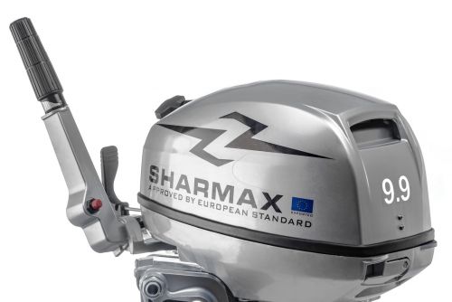 Мотор лодочный 2х-тактный SHARMAX SM9.9HS, артикул 6574 изображение