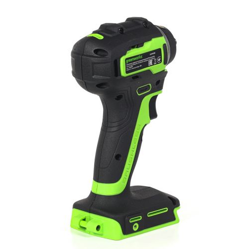 Гайковерт ударный аккумуляторный GREENWORKS G24IW200, 24V,б/щет,3/8'', 200Нм, без АКБ и ЗУ, артикул 3803607 изображение