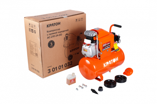 Компрессор с прямой передачей КРАТОН AC-210-24-DD, артикул 3 01 01 032 изображение
