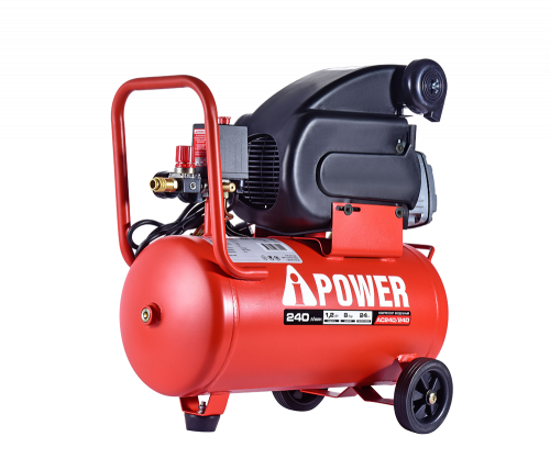 Компрессор поршневой масляный A-iPOWER AC240/24D, артикул 50101 изображение