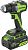 Дрель-шуруповерт аккумуляторная GREENWORKS DD560, 24V, б/щет, 0-500 / 0-2000 об/мин, 30/60 Нм,13мм, Anti-kickback, 1х4Ач, ЗУ, кор, артикул 3708407CUB миниатюра