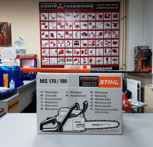Бензопила STIHL MS 170 12" шина 30 см, 11302000539 изображение