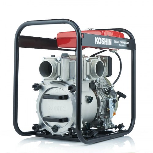 Мотопомпа дизельная KOSHIN KTY-100D для грязной воды, артикул 100545645 изображение