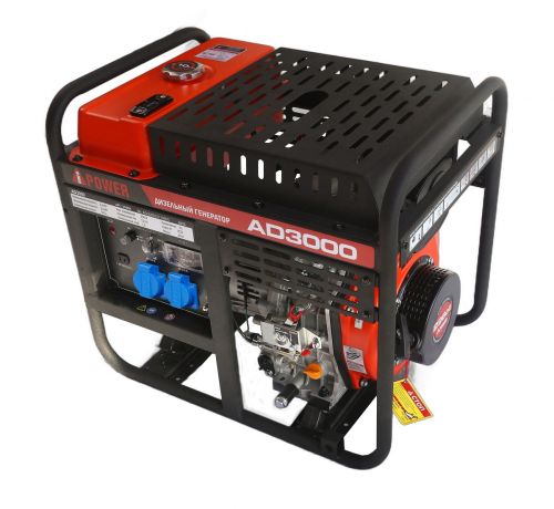 Генератор дизельный 3 кВт A-iPOWER AD3000, артикул 20409 изображение