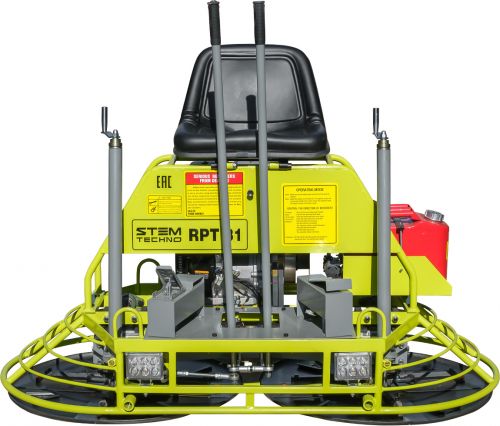 Машина затирочная двухроторная STEM TECHNO RPT 31-2 Dinking DK190F-C, 1580мм, артикул ЗАТ065 изображение