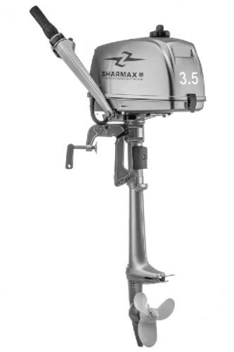Мотор лодочный 2х-тактный SHARMAX SM3.5HS, артикул 6567 изображение