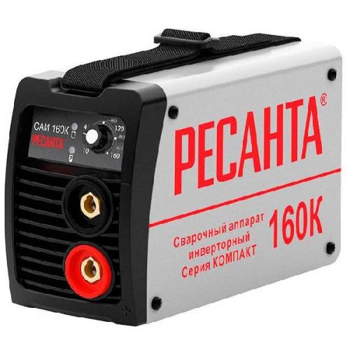 Аппарат сварочный инверторный РЕСАНТА САИ160К (компакт), артикул 65/35 изображение