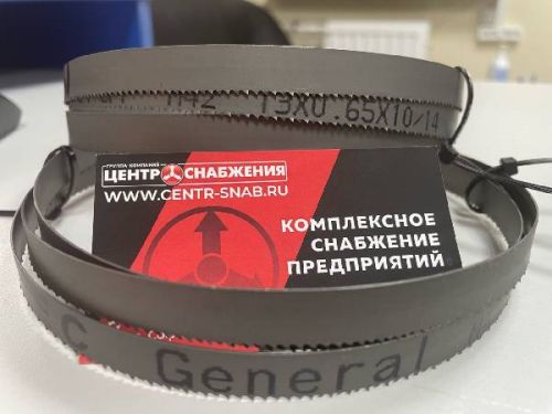 Полотно ленточное биметаллическое PARSEC GENERAL М42 13х0,65х1300 z8/12 изображение