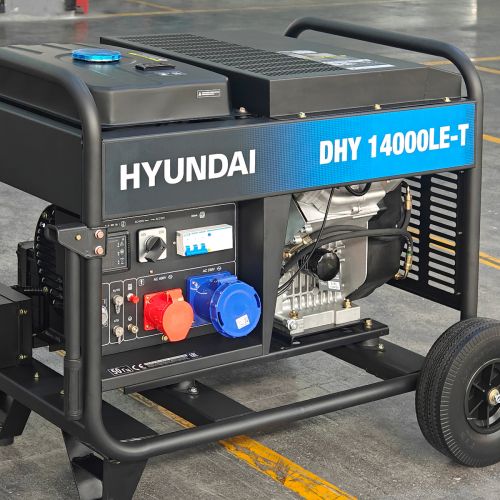 Генератор дизельный 11 кВт HYUNDAI DHY 14000LE-Т изображение