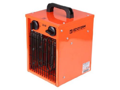 Нагреватель воздуха электр. ECOTERM EHC-02/1E (кубик, 2 кВт, 220 В, термостат) изображение