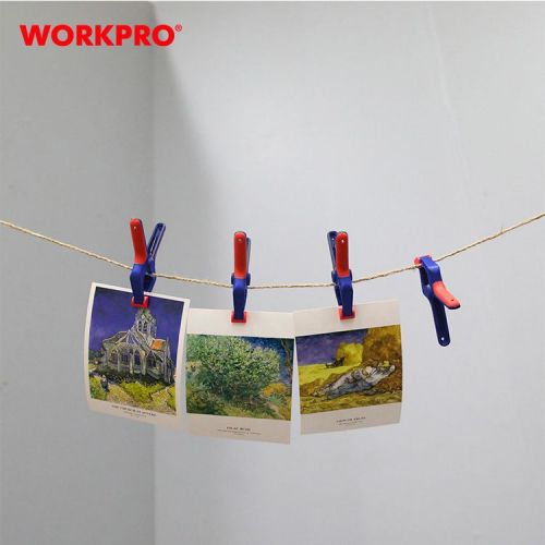Струбцина (пружинный зажим) 50 мм WORKPRO, артикул WP232011 изображение