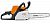 Бензопила STIHL MS 170 14" шина 35 см, 11302000558/11302000433 миниатюра