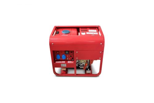 Генератор дизельный 2,2 кВт REDVOLT EPD2500 с ручным стартером, артикул EPD2500 изображение