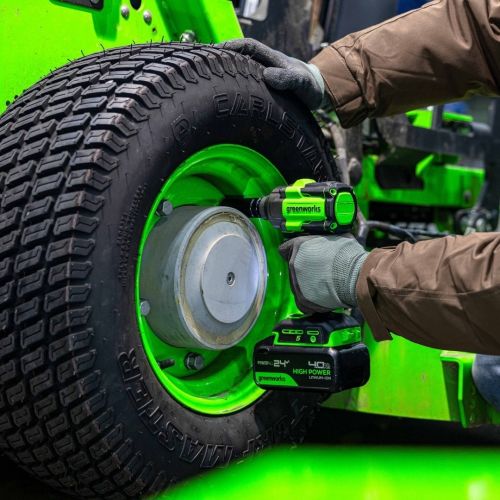 Гайковерт ударный аккумуляторный GREENWORKS IW5500, 24V, б/щет, 1/2'', 500Нм, 3 режима, без АКБ и ЗУ, артикул 3805007 изображение