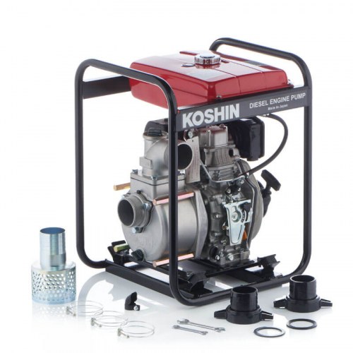 Мотопомпа дизельная KOSHIN STY-80D для сильно-загрязненных вод, артикул 100541548 изображение
