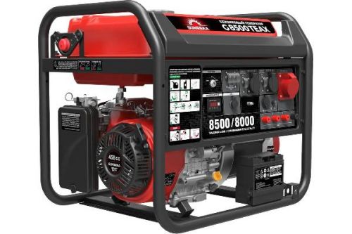 Генератор бензиновый 8,5 кВт SUNREKA G8500TEAX, артикул 211011 изображение
