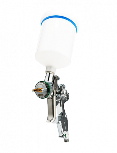 Краскопульт AURORA H-4004, 1.3 Расход воздуха, л/минmm, HVLP (400-450л/мин, 2бар, пятно 280мм, 0.6л), артикул 28698 изображение