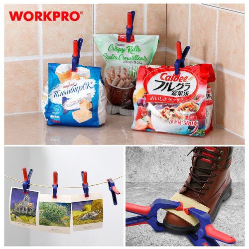 Струбцина пружинный зажим 25 мм WORKPRO WP232010 изображение