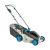 Газонокосилка аккумуляторная DDE BlueTech LMB 3840 (ширина 38 см, высота 25 - 75 мм, сборник, без ЗУ и АКБ), артикул 909-297 изображение