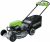 Газонокосилка аккумуляторная GREENWORKS LM221S, 82V, 53см, с алюминиевой декой, самоходная, бесщеточная, без АКБ и ЗУ, артикул 2519407 Газонокосилка аккумуляторная GREENWORKS LM221S, 82V, 53см, с алюминиевой декой, самоходная, бесщеточная, без АКБ и ЗУ, артикул 2519407 изображение