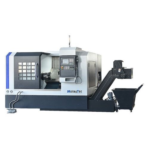 Станок токарный с ЧПУ METALTEC   ТС 45х500 (Пром/12-ти поз.револьверная голова/стружечный конвейер/деталеуловитель/измерение и привязка инструмента), артикул МК 352900 изображение