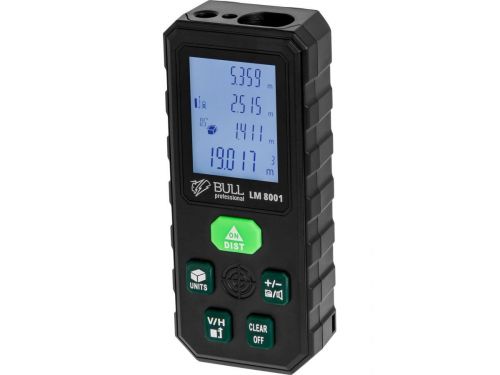 Дальномер лазерный BULL LM 8001, артикул 1323465 изображение